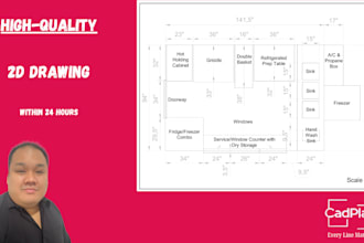 provide accurate autocad 2d drawings for your project