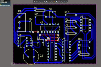 design electronics schematic pcb circuit board layout design embedded coding