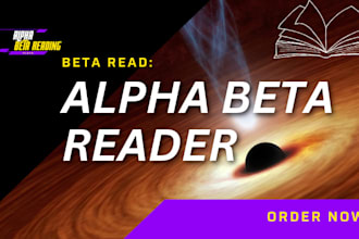 provide comprehensive feedback as your alpha beta reader