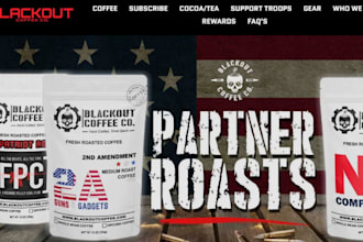 build a private label coffee dropshipping website, coffee shopify store