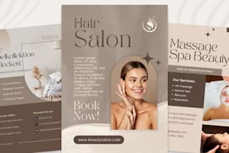 create business presentation slides, marketing materials, sales decks, flyers