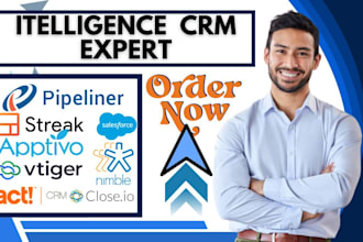 setup streak crm salesforce vtiger apptivo nimble close io pipeliner crm act crm