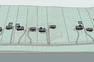 site plan, grading plan, site grading, road, pipeline, sewer and drainage design