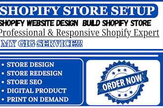 be your shopify store manager, promote digital product for high return