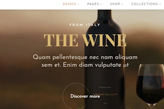 design wine store coffee shopify store tea website coffe website wine website