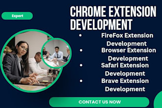 develop chrome extension, browser extension, chrome plugin, tool, web extension