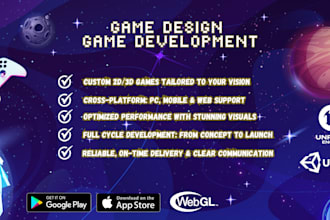 create and develop unity games with multiplayer