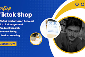 set up tiktok shop uk,usa,dropshipping and tiktok marketing