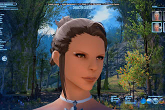 convert any character and make compatible with porting into ffxiv game