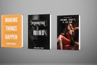 design eye catching book covers for ebooks and paperbacks