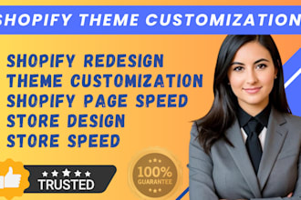 shopify customization theme store policies boost website speed