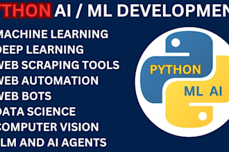 do python ai, machine learning web app javascript,  python coding programming
