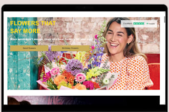 design flower shopify store flower website flower store flower shopify store