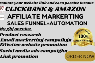 boost sales on clickbank affiliate marketing amazon affiliate link promotion