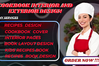 cookbook design interior and exterior design recipe book and design book cover