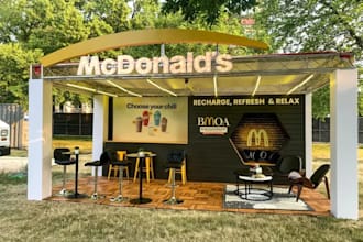 design canopy tent, feather flag, backdrop, trade show banner, signage design