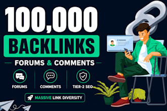 build tier2 forum backlinks large scale comment forum links SEO link building