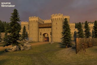 port, edit, or create well detailed gmod map, sfm map, cs2 map, csgo map