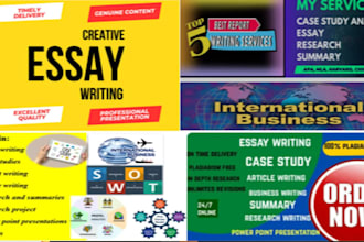 do international business reports