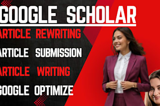 optimize your google scholar profile and citations