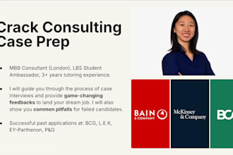 provide mock case interviews for mbb consulting
