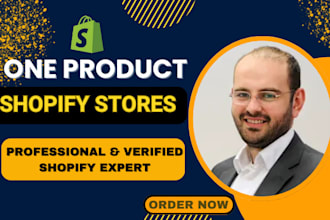 build shopify store, shopify dropshipping store, shopify one product store