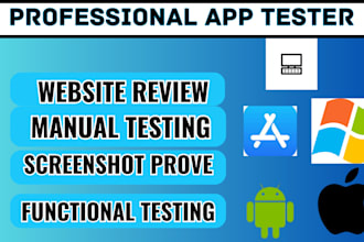 do app texting and website texting qa iphone, ios and android user testing
