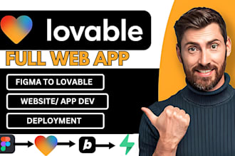 build full stack web app with lovable figma to lovable ai, stackblitz, bolt new