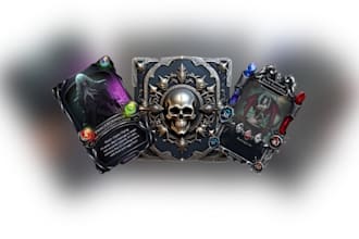 create custom tarot, playing and card game design for games