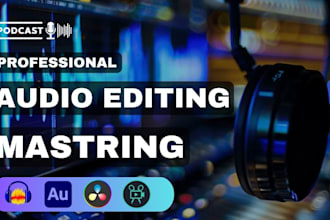 professional audio repair, remove noise, and enhance sound