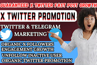 boost twitter post promotion nft organic growth followers daily content posting