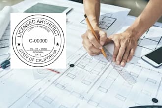review stamp in us, ca, fl, ny, tx, al, licensed civil and structural engineer