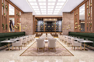 redesign 3d cgi restaurant,cafe interior,cozy bar space,coffee shop,store render