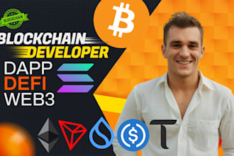 be your blockchain developer, web3 dapp and smart contract expert