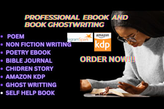 ghostwrite, format daily devotional book writer christian ebook prayer journal