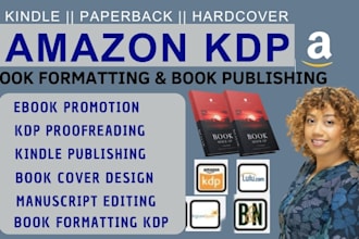 do amazon kdp book formatting and amazon kdp book publishing