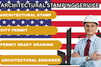 provide structural engineering stamp certified architectural design ca stamp