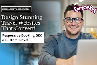 design stunning travel, tour, or booking websites that convert