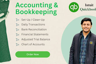 setup, catch up and do your bookkeeping in quickbooks online
