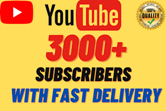do 1k monetization approved subscriber in your youtube channel organically fast