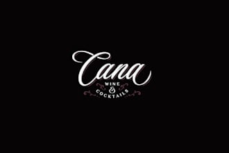 design sommelier led wine cocktail logo