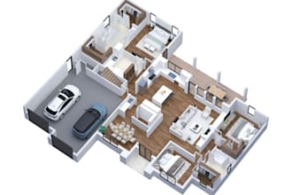 convert 2dto3d floor plan,exterior design render, interior visualization,3ds max