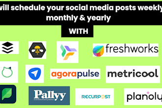 schedule social media bulk post using socialbee socialpilot loomly later one up