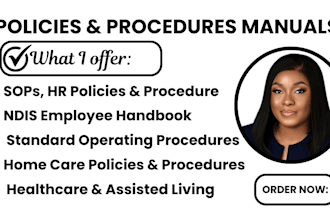 ndis employee handbook, group home care policies and procedure manual, HR policy