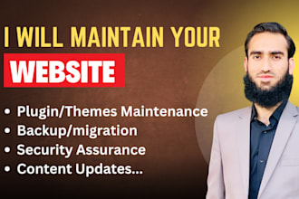 maintain your wordpress website and fix wordpress issues
