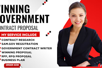respond to rfp, win government contract bid proposal, rfq, rfi, tender sam gov