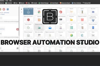 do web automation, web scraping, data extraction using browser automation studio