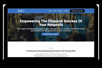 design income tax website, tax preparation accounting website finance website