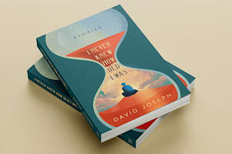do professional book cover design or kindle cover design