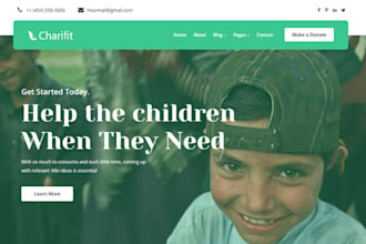 non profit website,wp charity website, ngo website, 501c3 website,church website